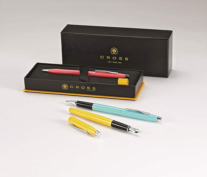 Cross Classic Yellow Rollerball Pen