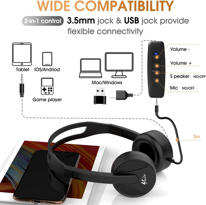 Venker U16 USB Headset & Microphone