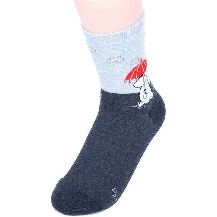 4 Pairs Moomin Cartoon Socks