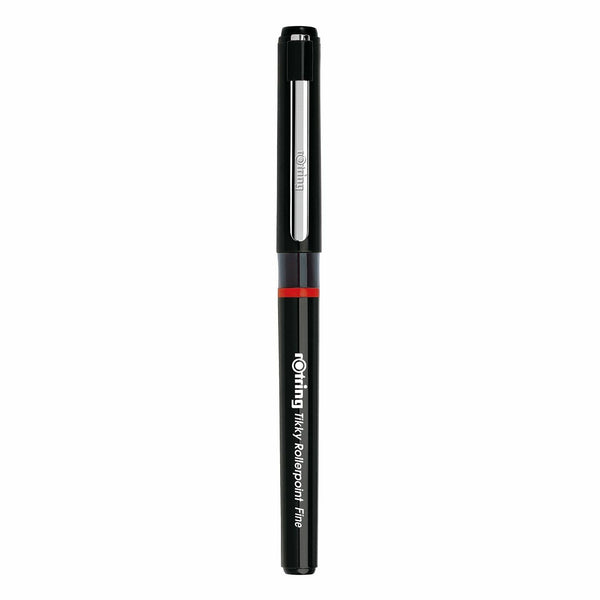 Black Tikky Rollerpoint Pen