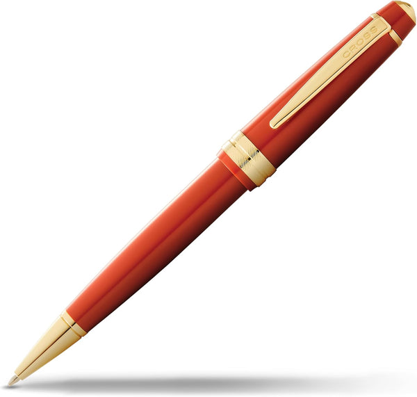 Cross Amber & Gold Fine Ballpoint Pen