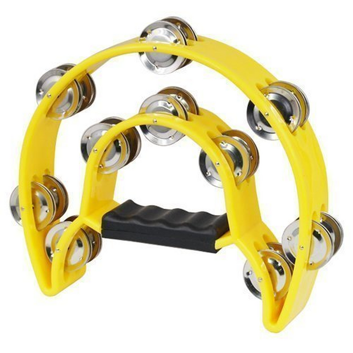 High Quality Half Moon Tambourine