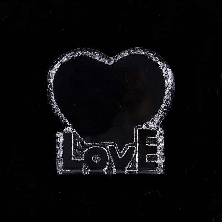 Crystal Love Heart Paperweight