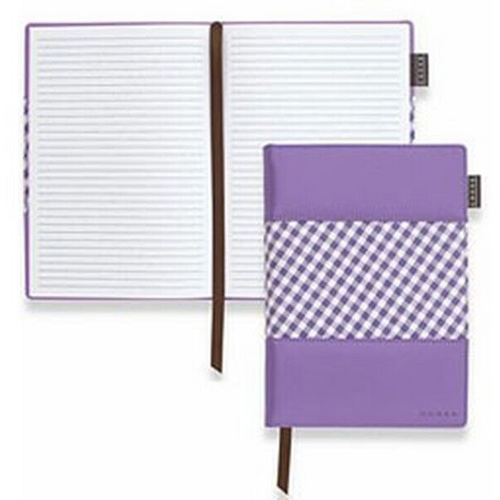 Cross Medium Purple Gingham Journal