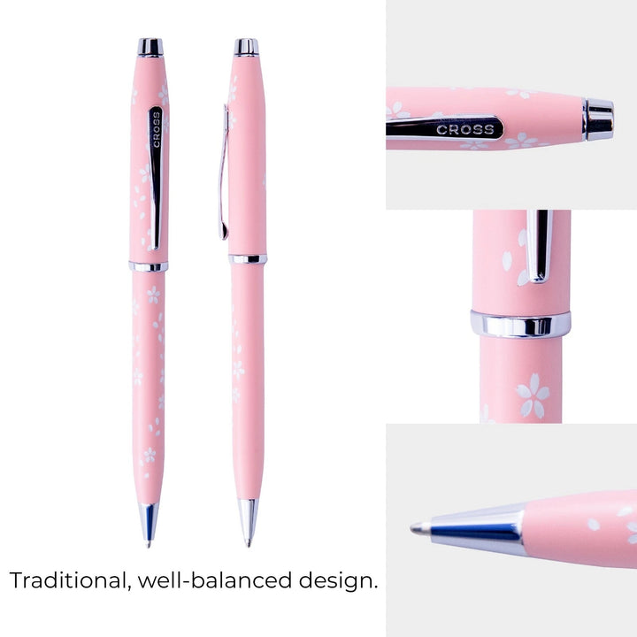 Cross Century II Cherry Blossom Glossy Pink Ballpoint Pen