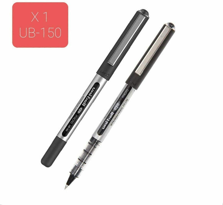8 Uniball Multi Coloured Rollerball Pens