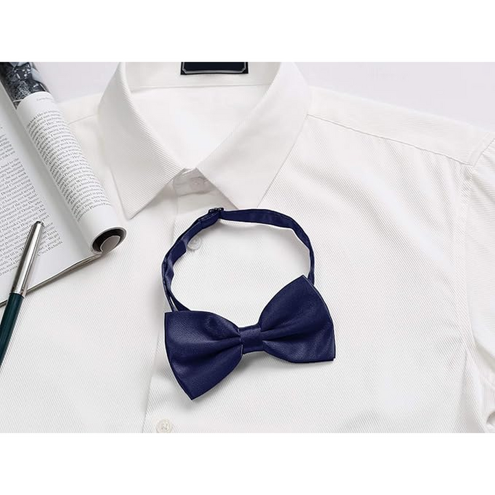Children's Navy Blue Dickie Bow Tie