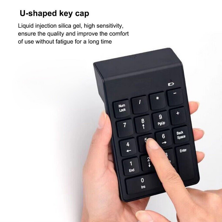 Wireless Number Keyboard