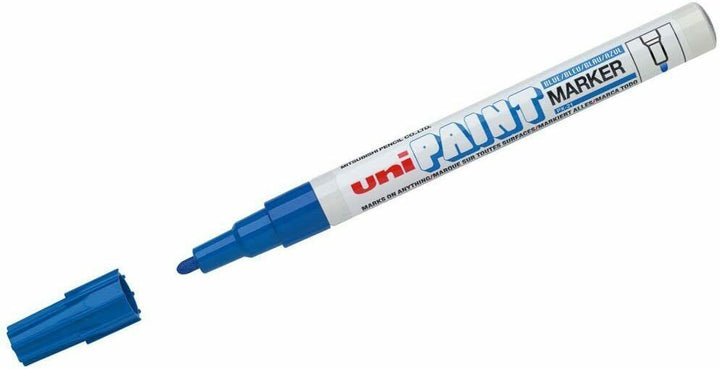 Uniball Blue Paint Fine Bullet Tip Marker Pen