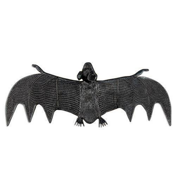 Halloween Rubber Hanging Bat Decoration