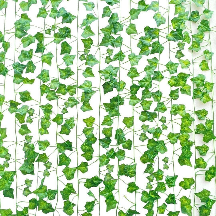 15 Artificial Ivy Leaf Strings
