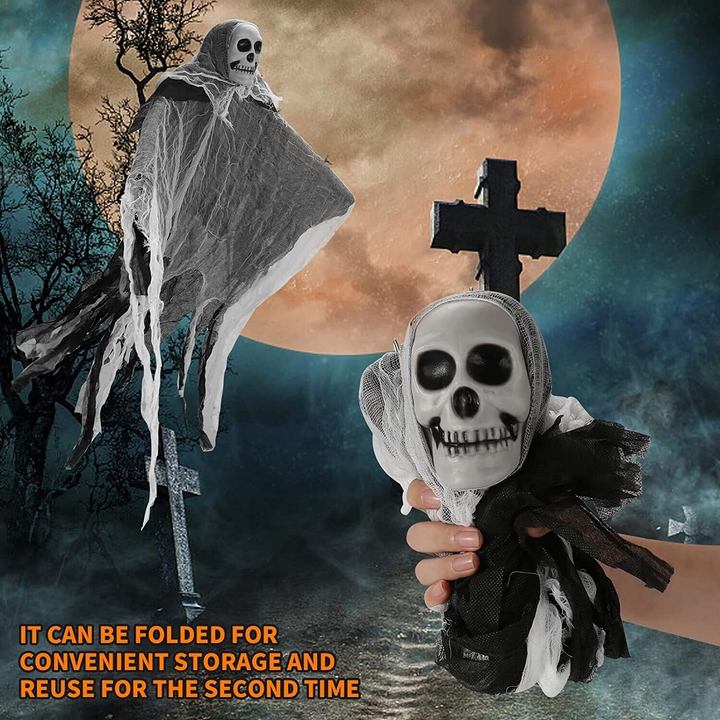 Large Halloween Floating Skeleton