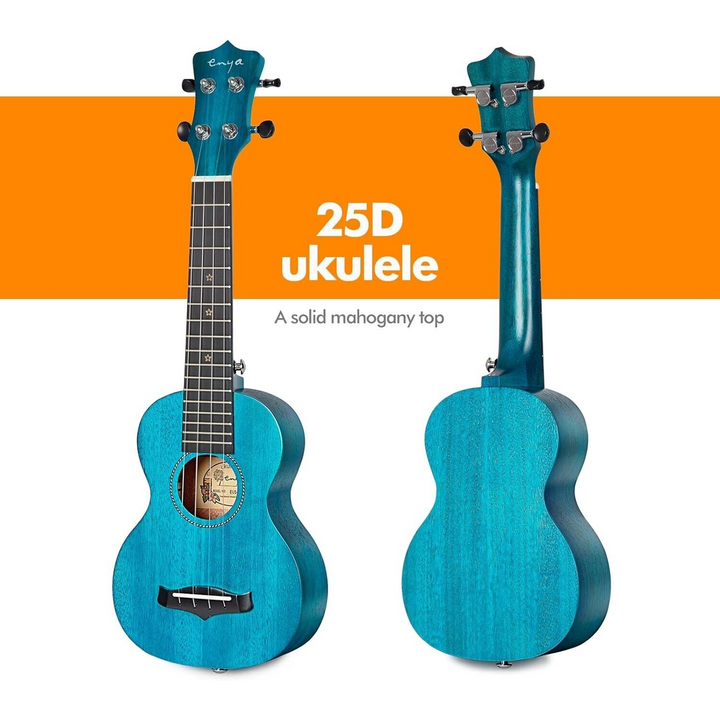 Enya Blue Soprano 21" Ukulele