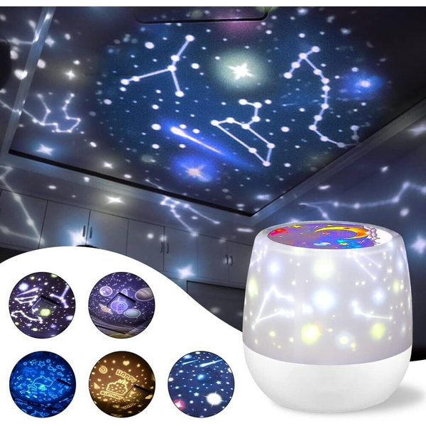 Rotating Projector Star Night Light