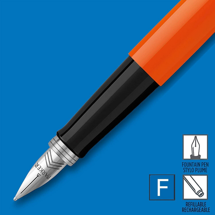 Parker Orange Fine Fountain Pen