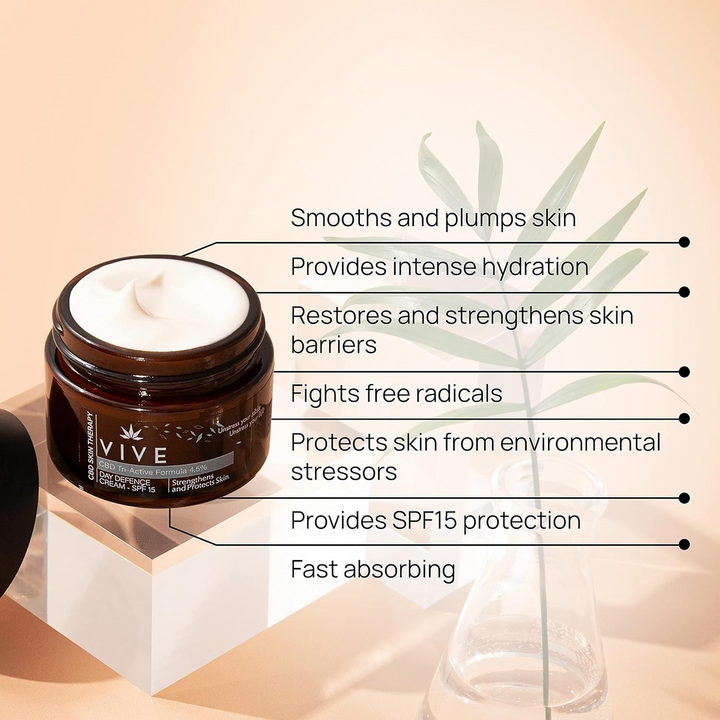 Vive 50ml Day Defence SPF 15 Cream