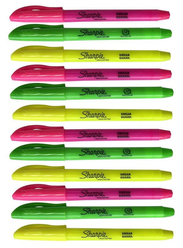 12 Sharpie Accent Pocket Highlighters