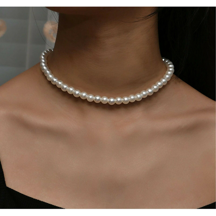 Faux Pearl Necklace