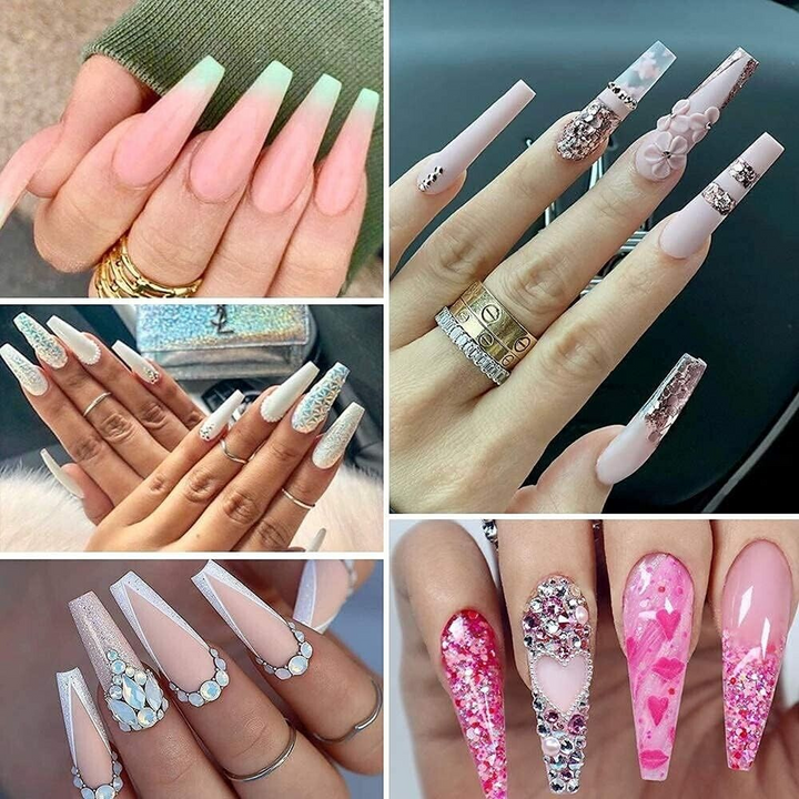 BNK Craft Coffin False Nail Set