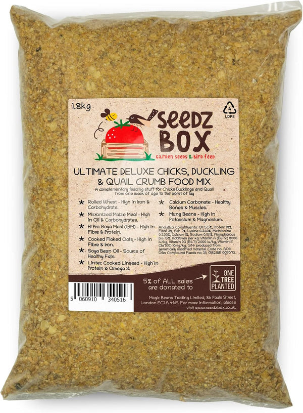 Chick Seed 1.8kg Food Mix Bag