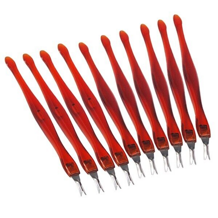 10 Cuticle Nail Pusher Cutters