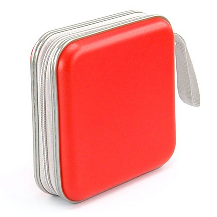 40 Disc Red CD Storage Case