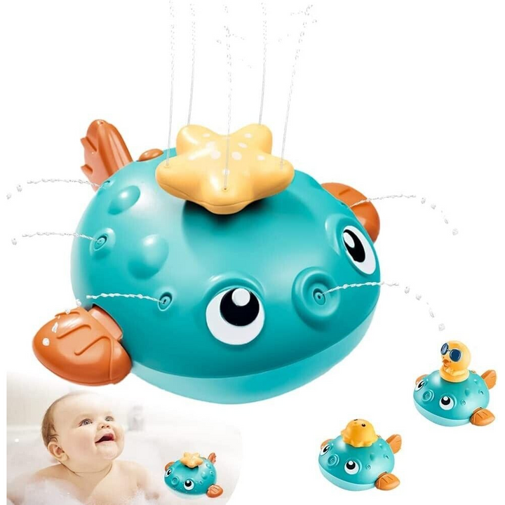 Duck Bath Toy Puffa Fish