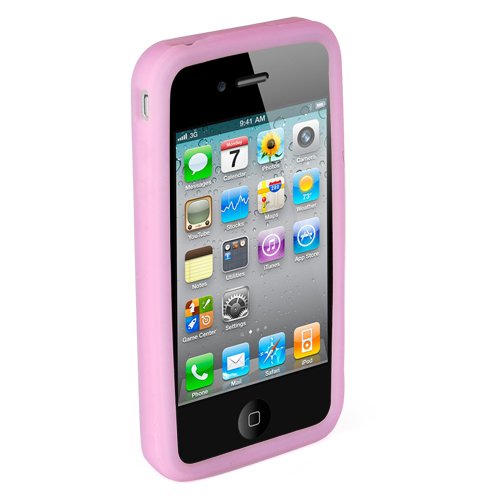 iPhone 4 Pink Silicone Phone Case