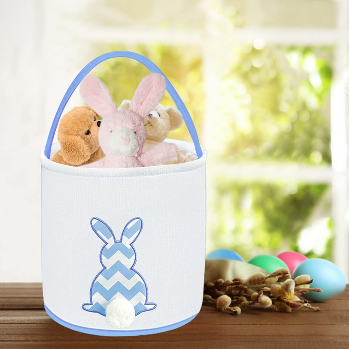 Blue Easter Egg Hunt Bag