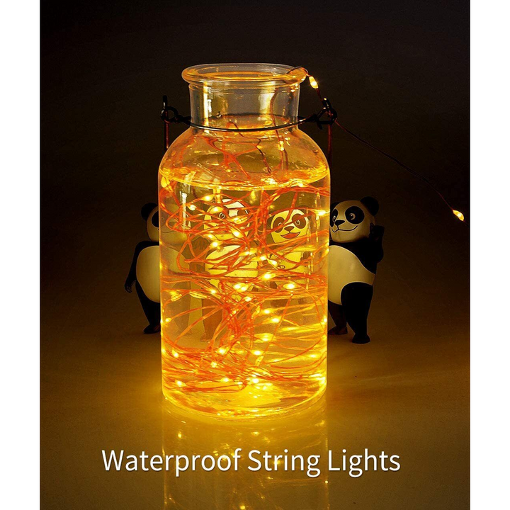 Outdoor 20M Solar 200 LED Strip Lights