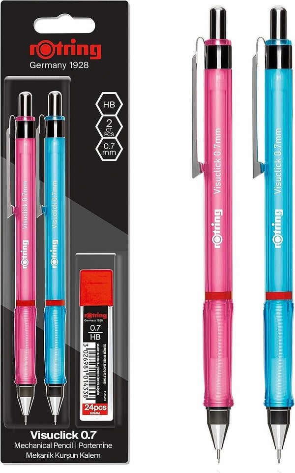 2 Rotring Visuclick Mechanical Pencils
