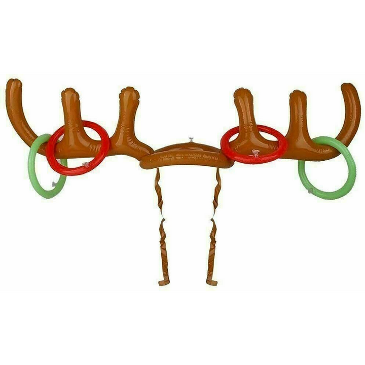 Inflatable Reindeer Ring Toss Game