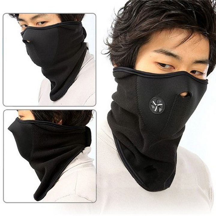 Black Face & Neck Ski Mask