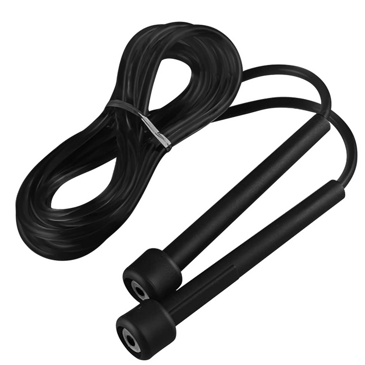 Black Nylon Gym Skipping Rope