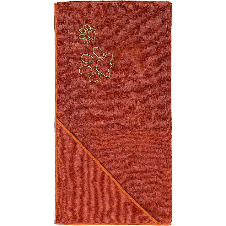 Brown Pet Microfiber Towel