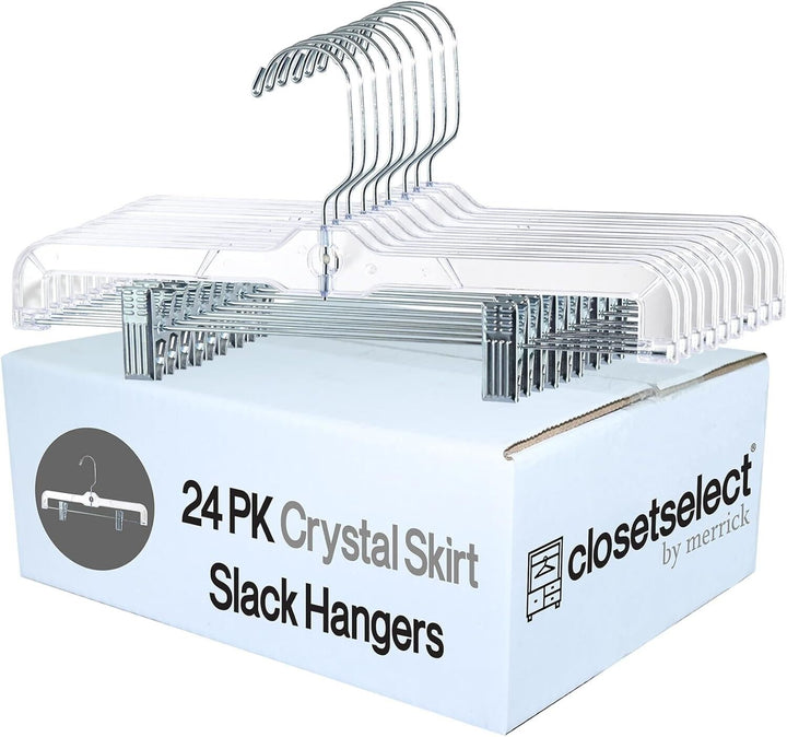 24 Pack Plastic Hangers