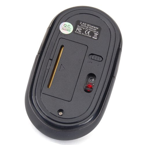 Wireless USB Black Soap Mouse
