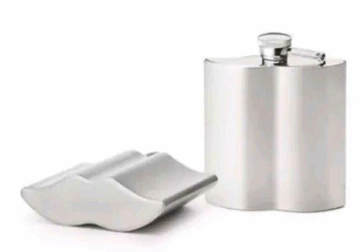 Moustache Shape Hip Flask