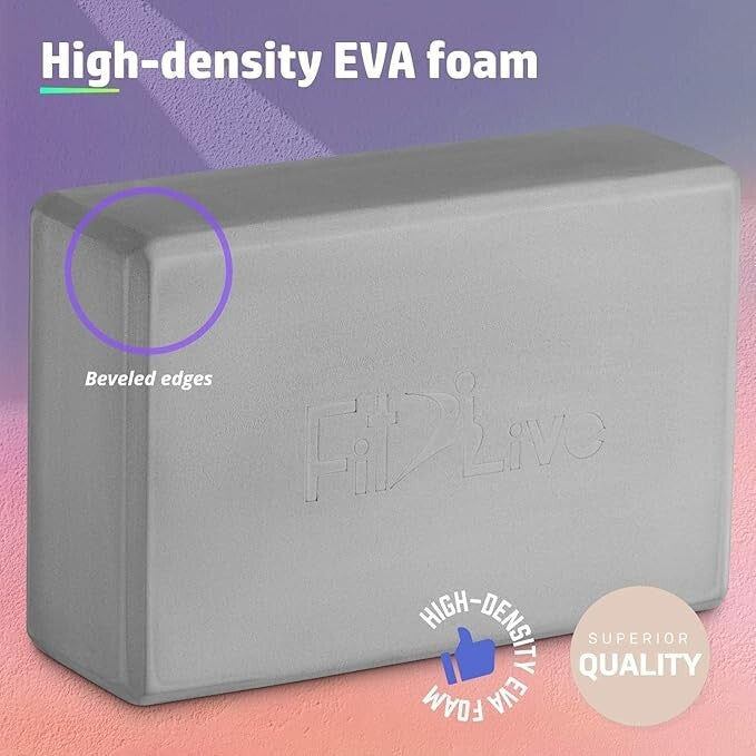 Fit2Live Foam Yoga Block