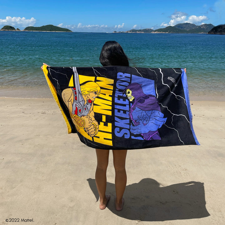 He-Man & Skeletor Beach Towel