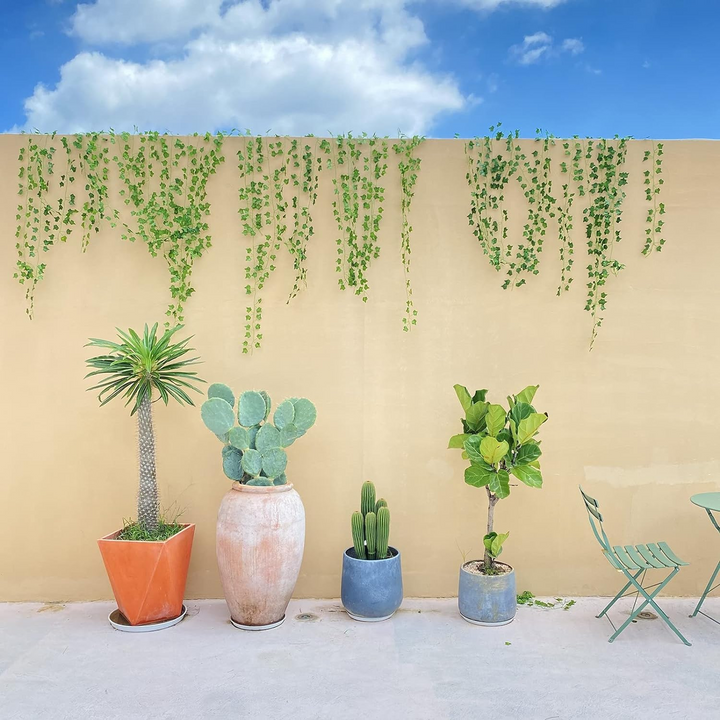 15 Artificial Ivy Leaf Strings