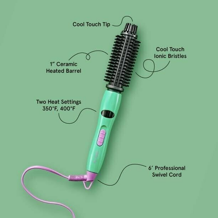 Flower Beauty Hair Curling Brush
