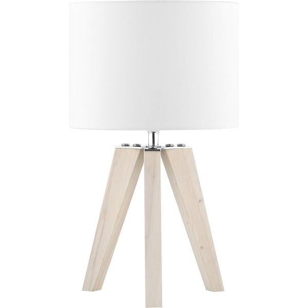 White Quincy Table Lamp