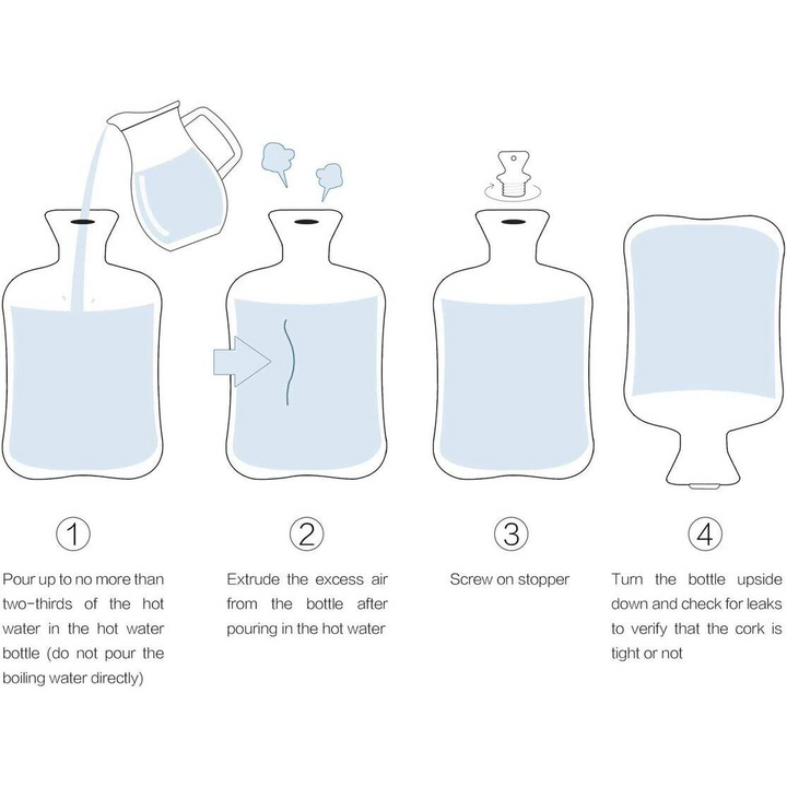 Knitted Cover 2 Litre Hot Water