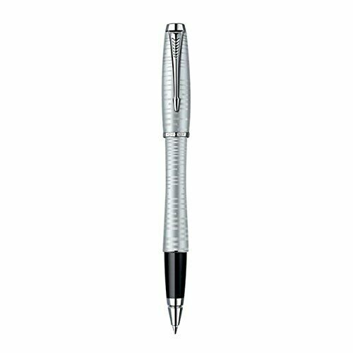 Parker Urban Silver Stripe Fine Rollerball Pen