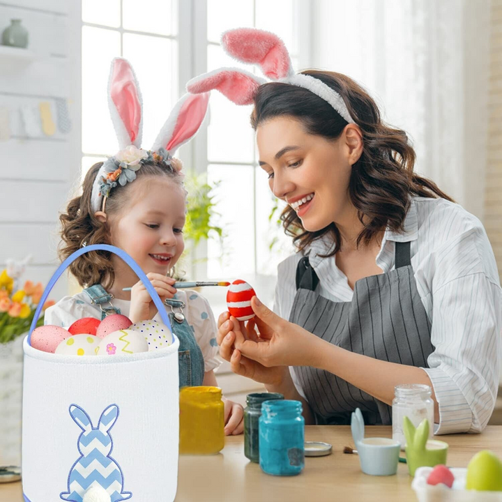 Blue Easter Egg Hunt Bag