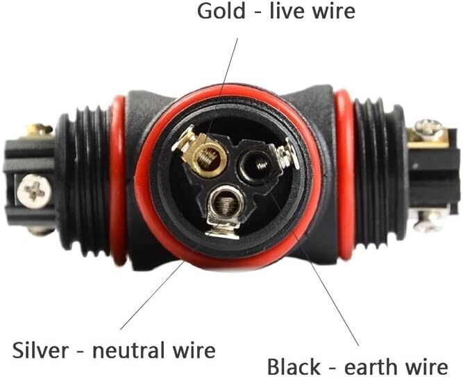 3 Way IP68 Waterproof Connector