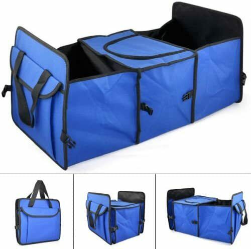 Blue Car Boot Organiser