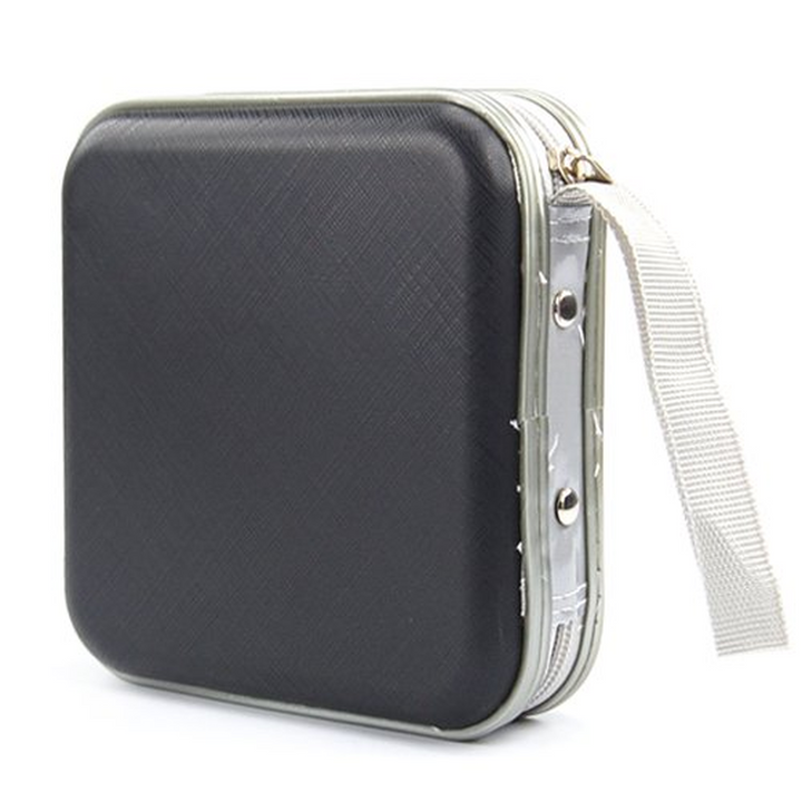 40 Disc Black CD Storage Case