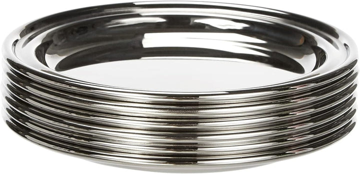 6 Grunwerg Stainless Steel Coasters